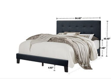 Load image into Gallery viewer, 940 Charcoal Platform Bed - Twin, Full, Queen, King