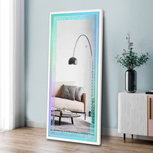 Load image into Gallery viewer, A4- Floor Mirror (LED+BLUETOOTH SPEAKER)