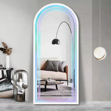 Load image into Gallery viewer, A7- Floor Mirror (LED+BLUETOOTH SPEAKER)