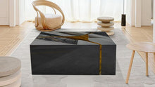 Load image into Gallery viewer, A512 Coffee Table (BLACK GLASS)