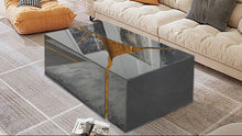 Load image into Gallery viewer, A513 Coffee Table (SMOKE GLASS)