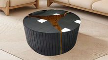 Load image into Gallery viewer, A612 Coffee Table (BLACK GLASS)