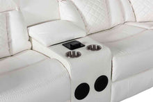 Load image into Gallery viewer, Alexa2023 White Reclining Sectional