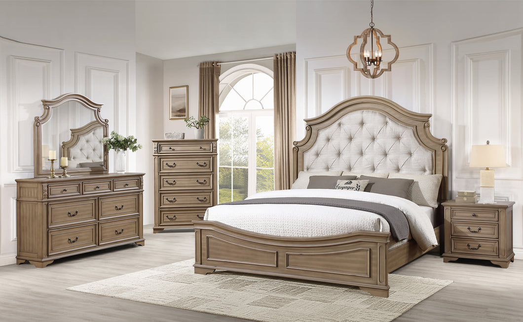 B6030 - 4pc or 5pc Bedroom Set - Queen, King