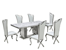 Load image into Gallery viewer, D6061 - Dining Table + 6 Chair Set