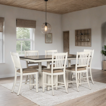 Load image into Gallery viewer, D800 - Counter Height Table + 6 Chair Set