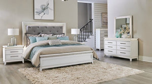 781 White - 5PC Bedroom Set Queen