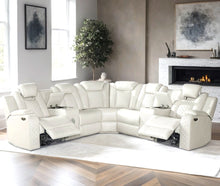 Load image into Gallery viewer, Spaceship Sand Power Reclining Sectional (Power Headrests)