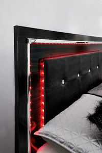 Ashley B1420 - 4pc or 5pc Bedroom Set - Queen, King (LED Lights)