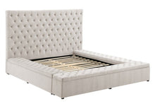 Load image into Gallery viewer, Paris Beige Platform Bed - Queen, King
