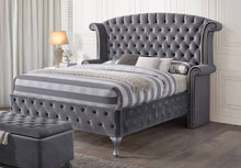 Load image into Gallery viewer, Diamond Palace Gray - 5pc King Bedroom Set
