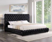 Load image into Gallery viewer, Dream Black Platform Bed - Queen, King