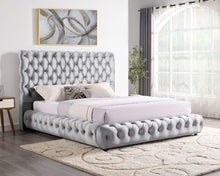 Load image into Gallery viewer, Dream Gray Platform Bed - Queen, King