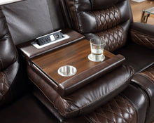 Load image into Gallery viewer, Harley Power - TOP GRAIN LEATHER Reclining Set