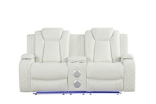 Load image into Gallery viewer, Luz White - 3PC Reclining Set