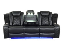Load image into Gallery viewer, Luz Black - 3PC Reclining Set