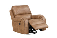 Load image into Gallery viewer, Titan2002-Saddle OVERSIZED 3pc Reclining Set