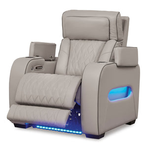 U271-05 Power 2PC Reclining Set (Genuine Leather + Air Massage)