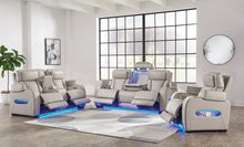 Load image into Gallery viewer, U271-05 Power 2PC Reclining Set (Genuine Leather + Air Massage)