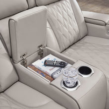 Load image into Gallery viewer, U271-05 Power 2PC Reclining Set (Genuine Leather + Air Massage)