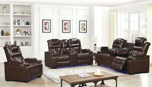 Load image into Gallery viewer, Woodland Brown 3PC Power Reclining Set