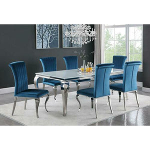 Carone Teal (set of 4) - Unique Furniture