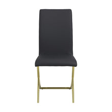 Load image into Gallery viewer, Chanel Upholstered Side Chairs Black (Set Of 4) - Unique Furniture