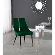 Load image into Gallery viewer, Sleek Velvet Dining Chair