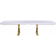 Load image into Gallery viewer, Excel Extendable 2 Leaf Dining Table White