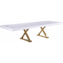 Load image into Gallery viewer, Excel Extendable 2 Leaf Dining Table White