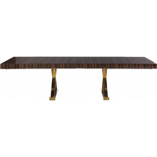 Load image into Gallery viewer, Excel Extendable 2 Leaf Dining Table Brown