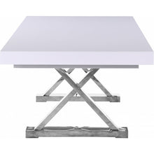 Load image into Gallery viewer, Excel Extendable 2 Leaf Dining Table Silver