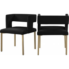 Load image into Gallery viewer, Caleb Velvet Dining Chair