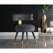 Load image into Gallery viewer, Fitzroy Velvet Dining Chair