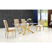 Load image into Gallery viewer, Capri Gold Dining Table