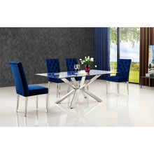 Load image into Gallery viewer, Juno Chrome Dining Table