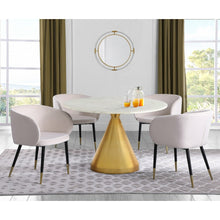 Load image into Gallery viewer, Emery Dining Table Gold