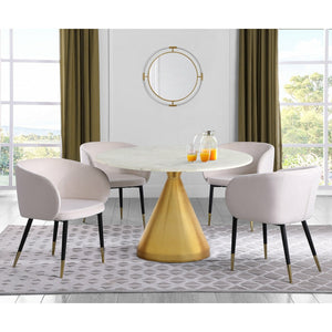 Emery Dining Table Gold