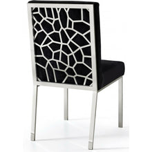 Load image into Gallery viewer, Opal Velvet Dining Chair (Black) - Unique Furniture