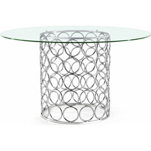 Opal Dining Table Chrome