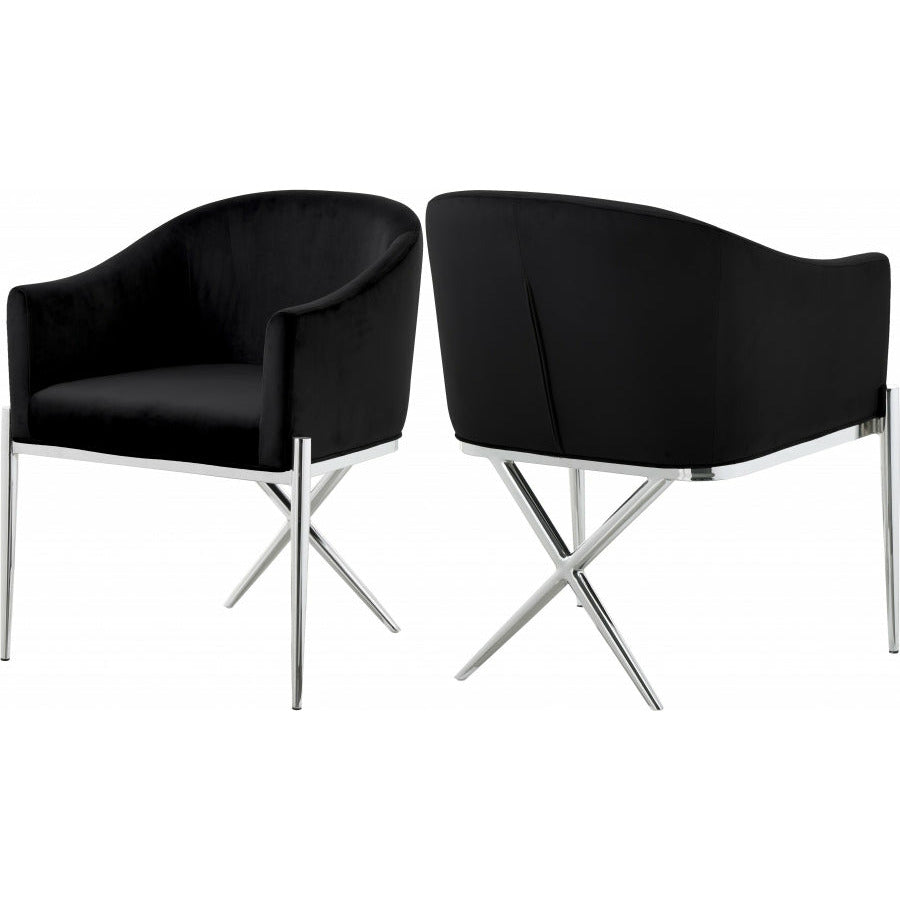 Xavier Velvet Dining Chair