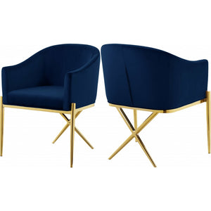 Xavier Velvet Dining Chair