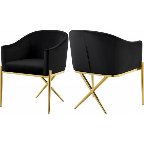 Xavier Velvet Dining Chair