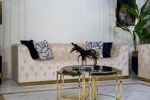Load image into Gallery viewer, Natalie Ivory Sofa Set