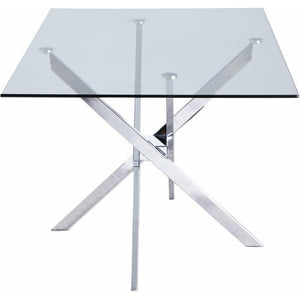 Xander Dining Table Silver