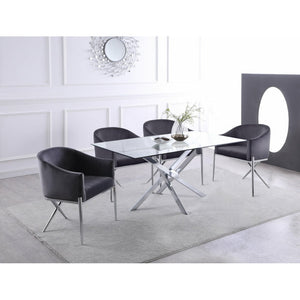Xander Dining Table Silver