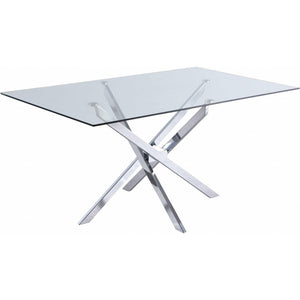 Xander Dining Table Silver