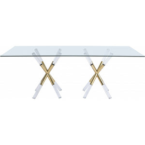 Mercury Dining Table Gold