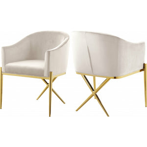 Xavier Velvet Dining Chair