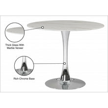 Load image into Gallery viewer, Tulip 36&quot; Dining Table Silver
